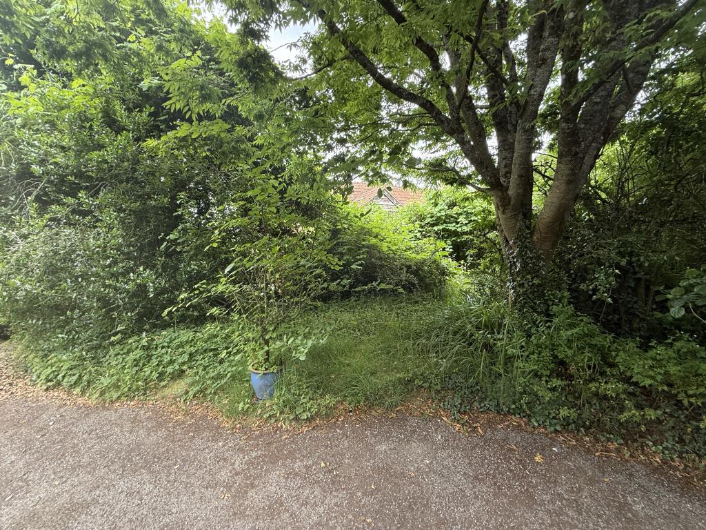 Lot: 65 - DETACHED THREE-BEDROOM COTTAGE FOR IMPROVEMENT WITH PLANNING FOR EXTENSION - General view of part of the garden